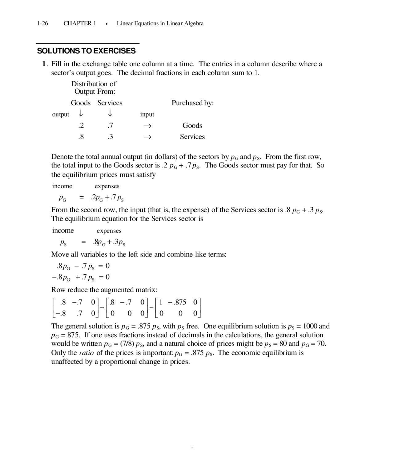 Application of Linear Systems-Linear Algebra and Numerical Analysis ...