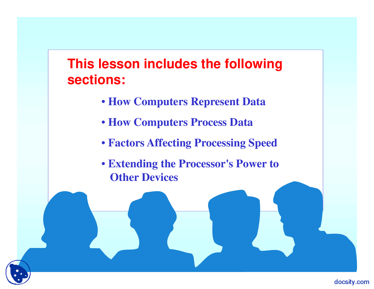 Transforming Data Into Information Part 1-Computer Fundamentals-Lecture ...