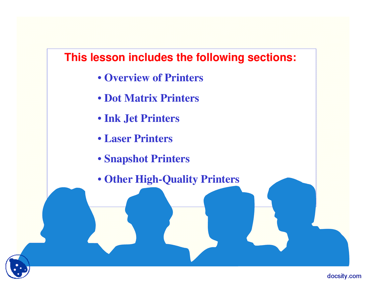 Devices That Output Hard FundamentalsLecture Slides