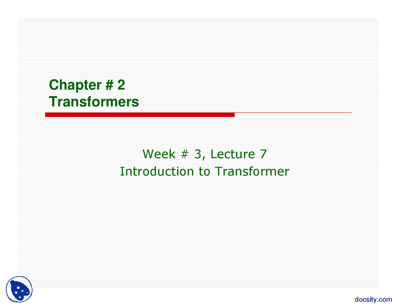 Transformers Part 1 Electro Mechanical Systems Lecture Slides Docsity Transformers Part 1 Electro Mechanical Systems Lecture Slides Docsity