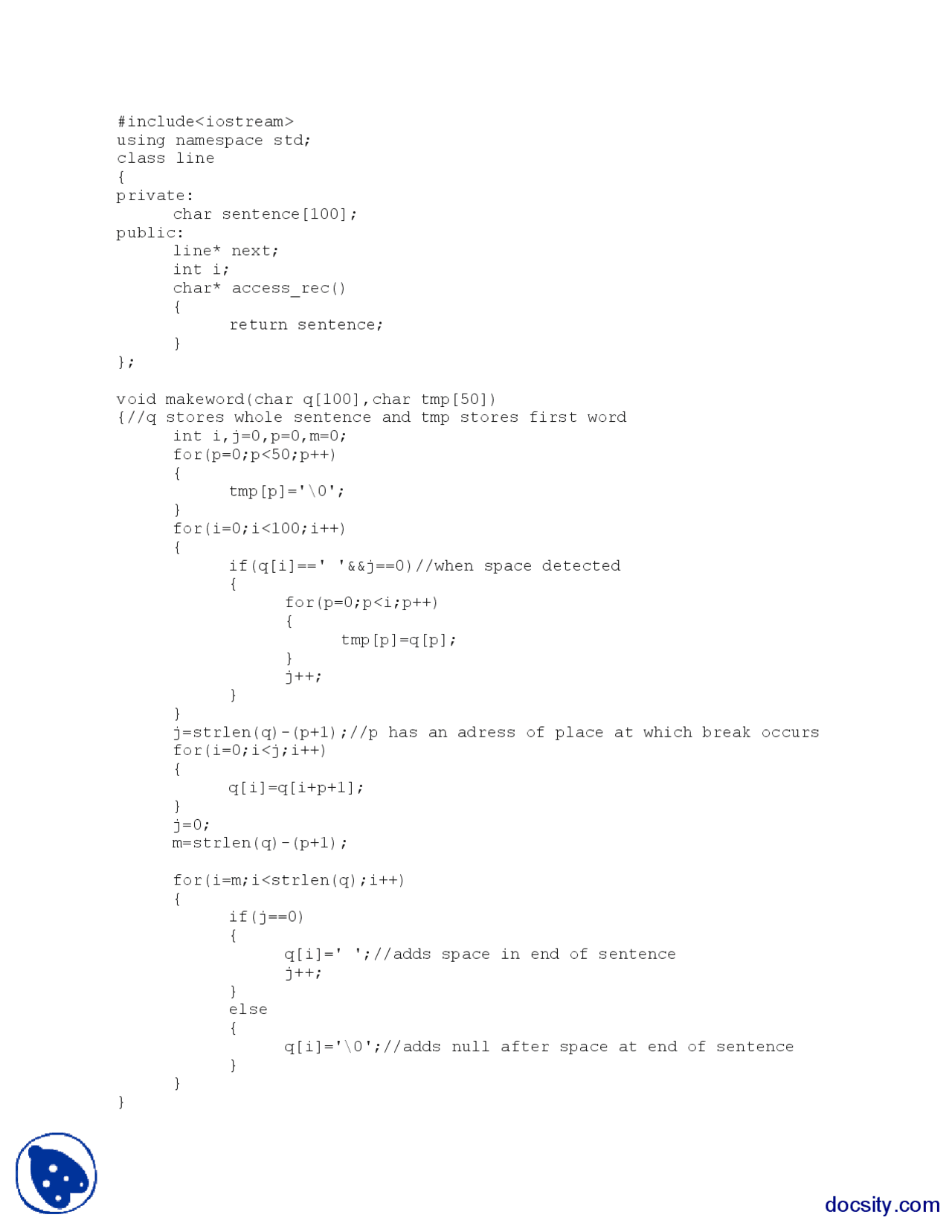 Characters and Strings-Object Oriented Programming-C Language Codes ...