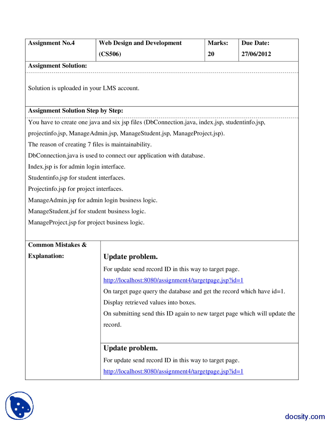 database development database development... Administration of Student Database-Web Design and Development ...