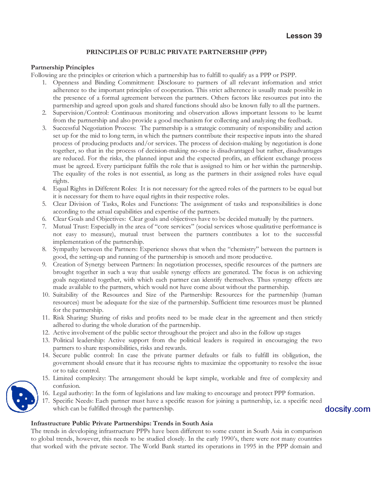 Principles Of Public Private Partnership-Human Resource Managment ...