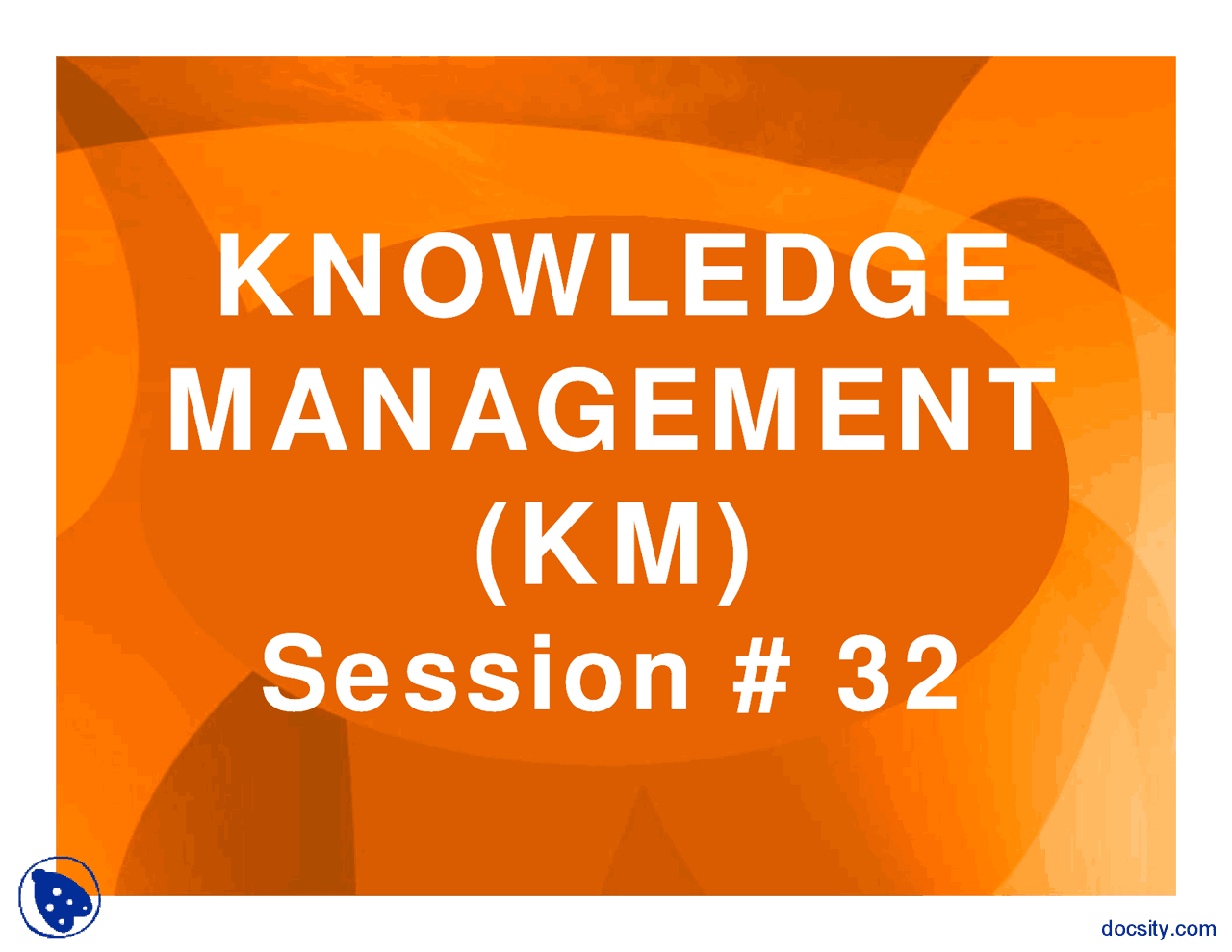 An Overview Of Knowledge Management Solution Knowledge Management