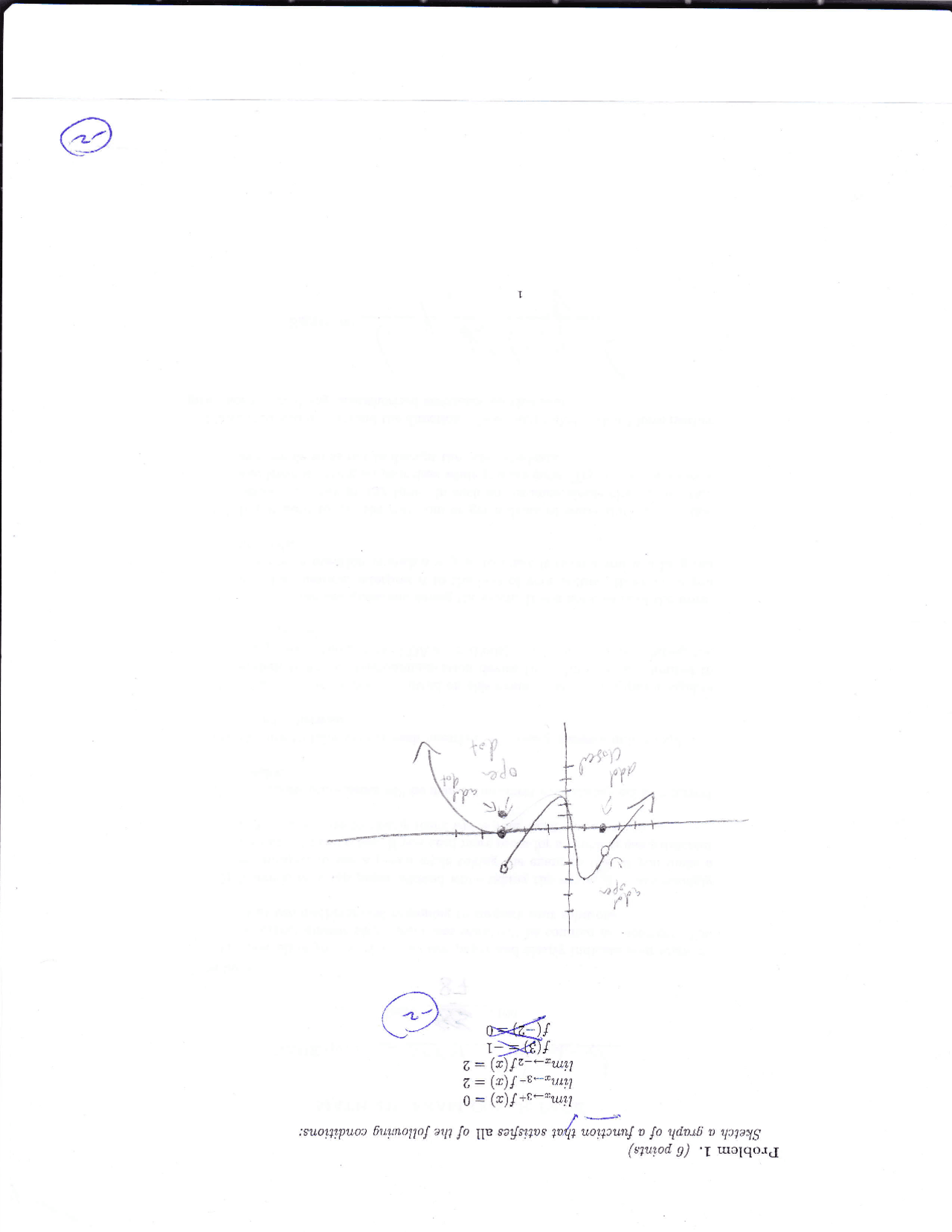 12 Solved Problems - Calculus of Functions of One Variable I - Exam 1 ...