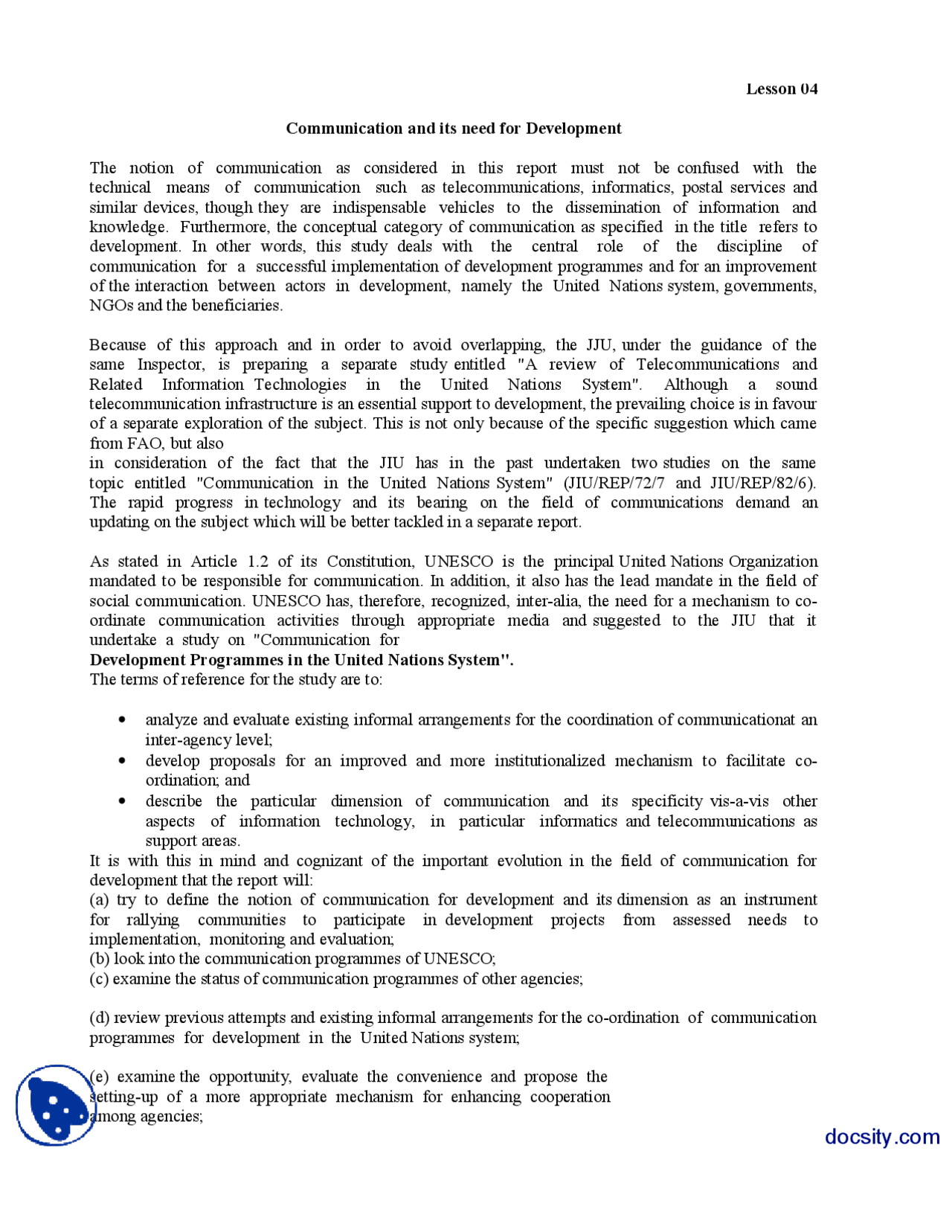 Communication and its Need for Development-Development Communication ...