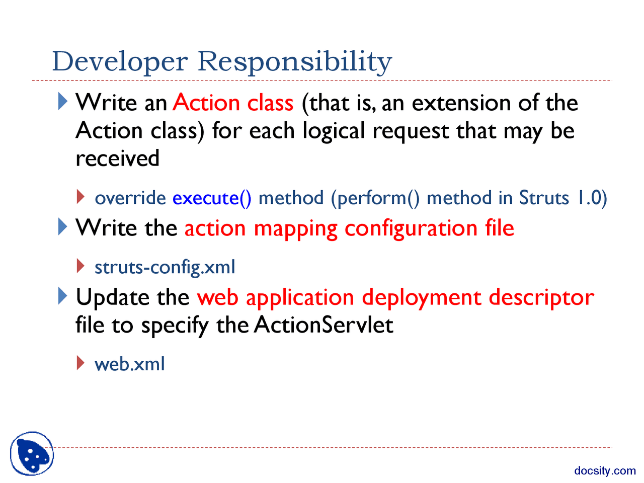 Struts Basics Part 2-Java Programming-Lecture Slides - Docsity