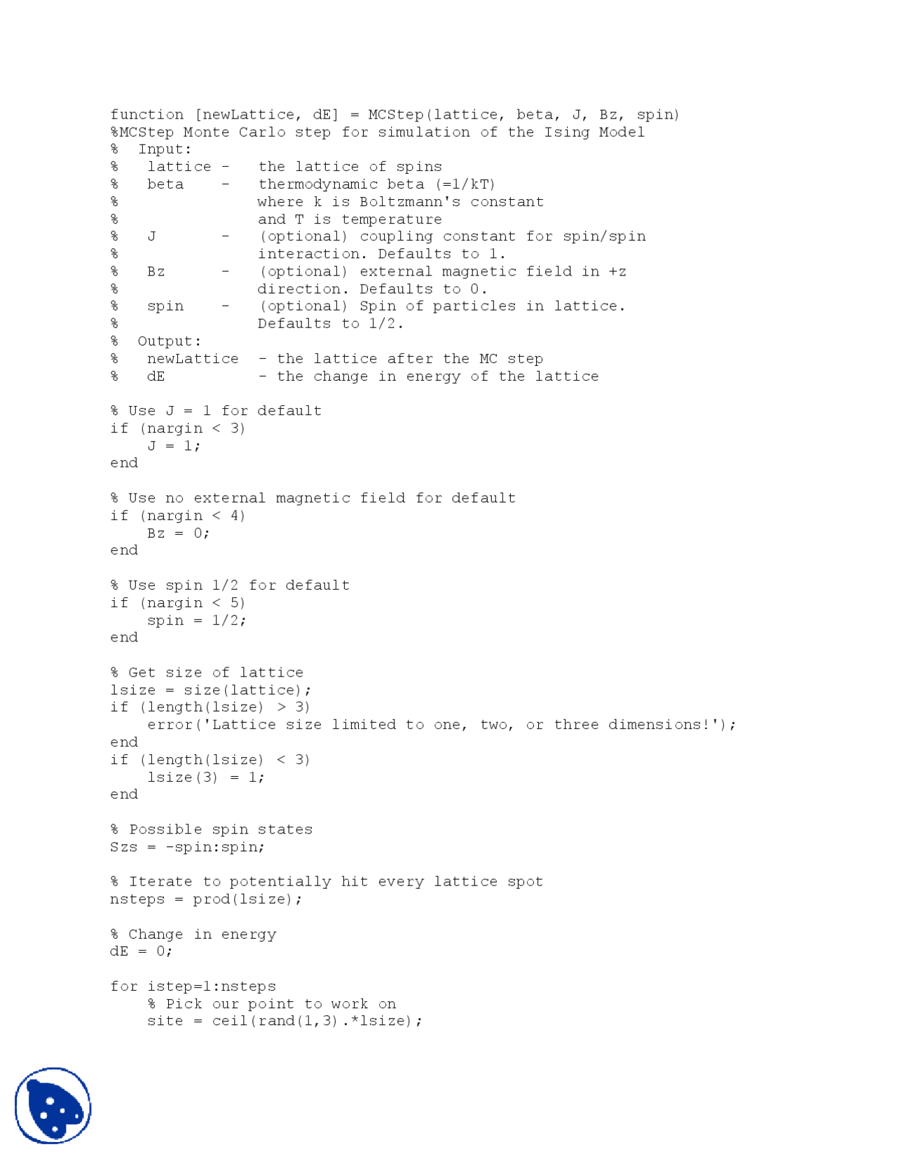 Mc Step-Computational Physics-Codes | Exercises Computational Physics ...