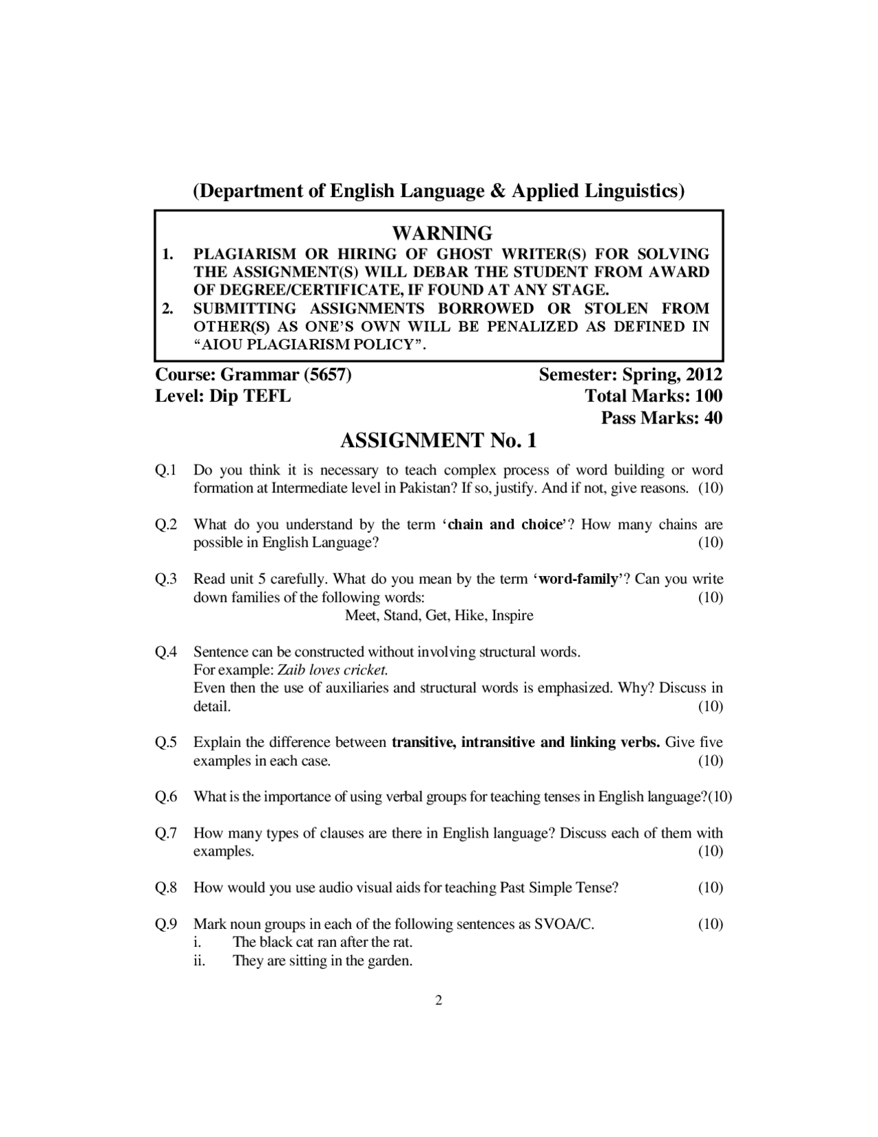 Chain of Choice, Transitive, Instransitive, Past Simple Tense-Grammar ...