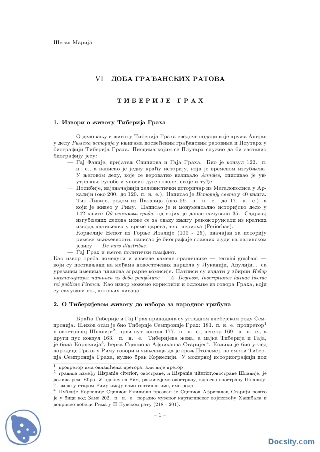Gradjanski ratovi-Skripta-Istorija starog Rima-Filozofski fakultet ...