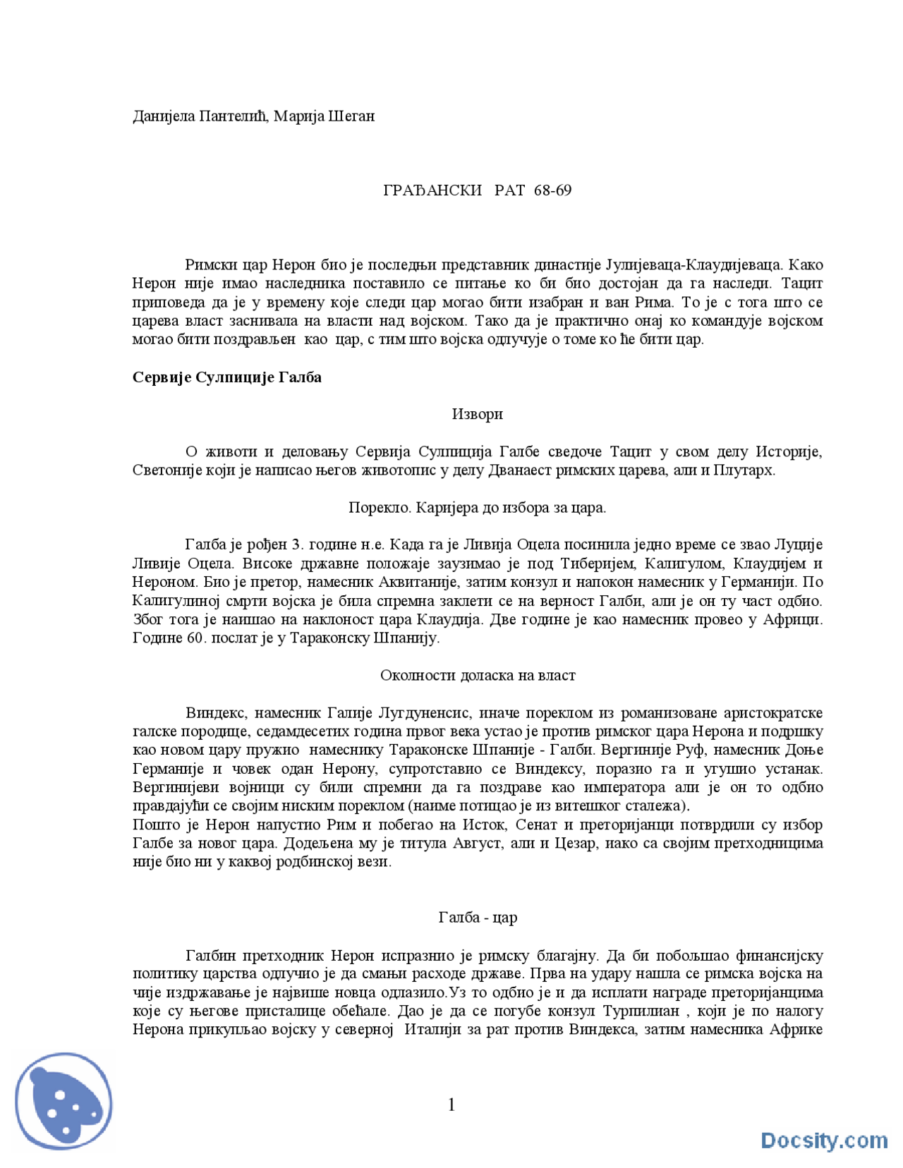 Gradjanski 68 1-Skripta-Istorija starog Rima-Filozofski fakultet ...