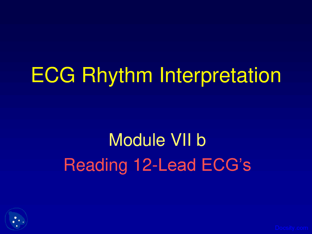 Rate Rhythm Axis - Cardiology - Lecture Slides - Docsity