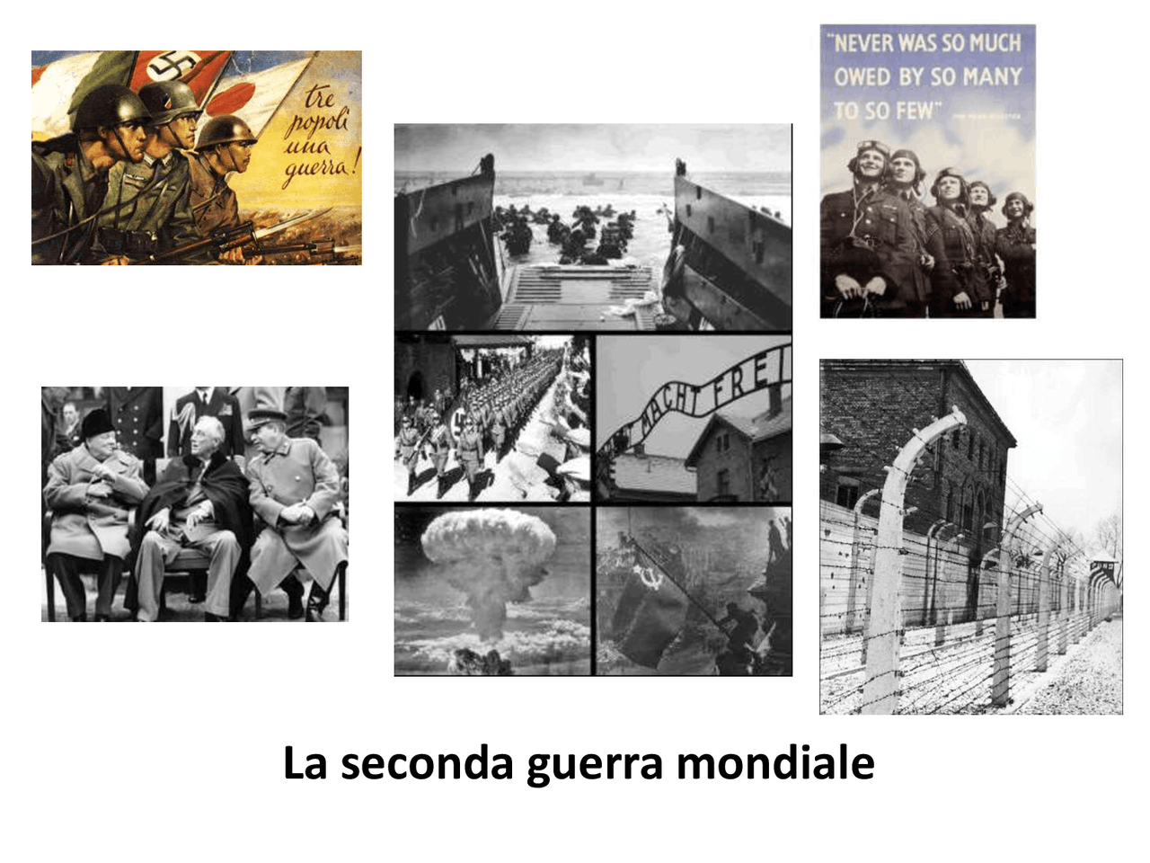 Tesina di maturità sulla seconda guerra mondiale - Docsity