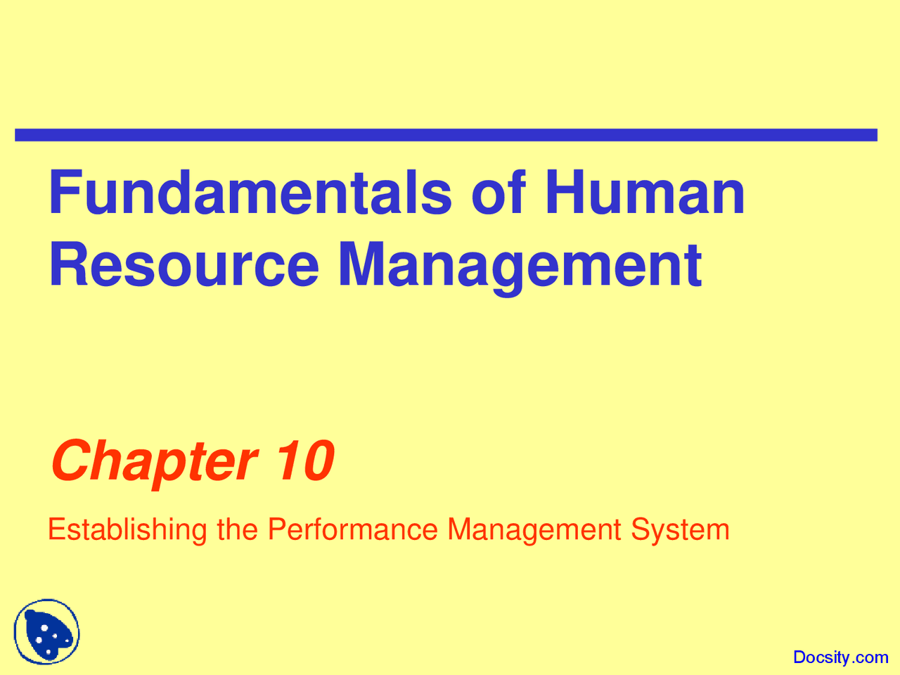 Performance Management System - Human Resource Development - Lecture ...