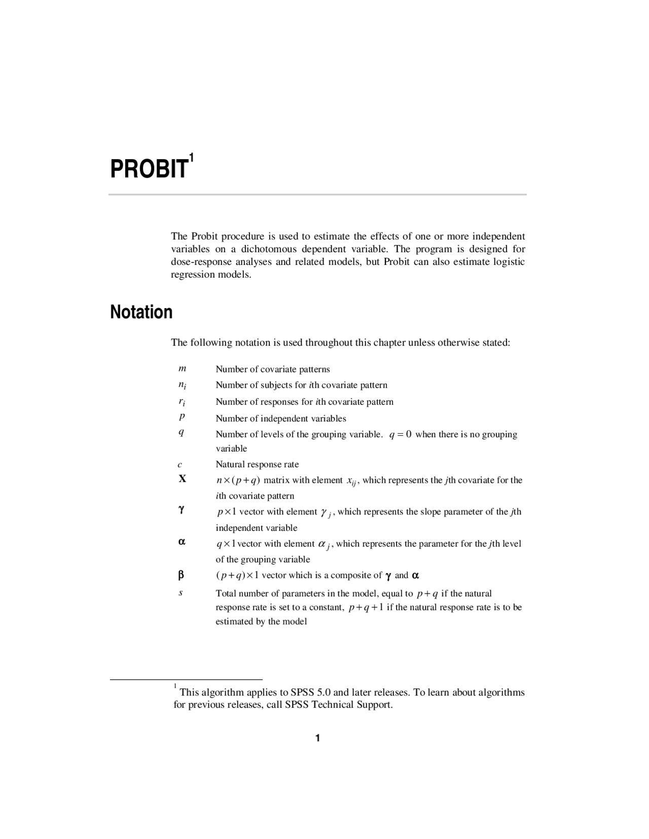 Probit Example Probit - Mathematics and Statistics - Study Notes - Docsity