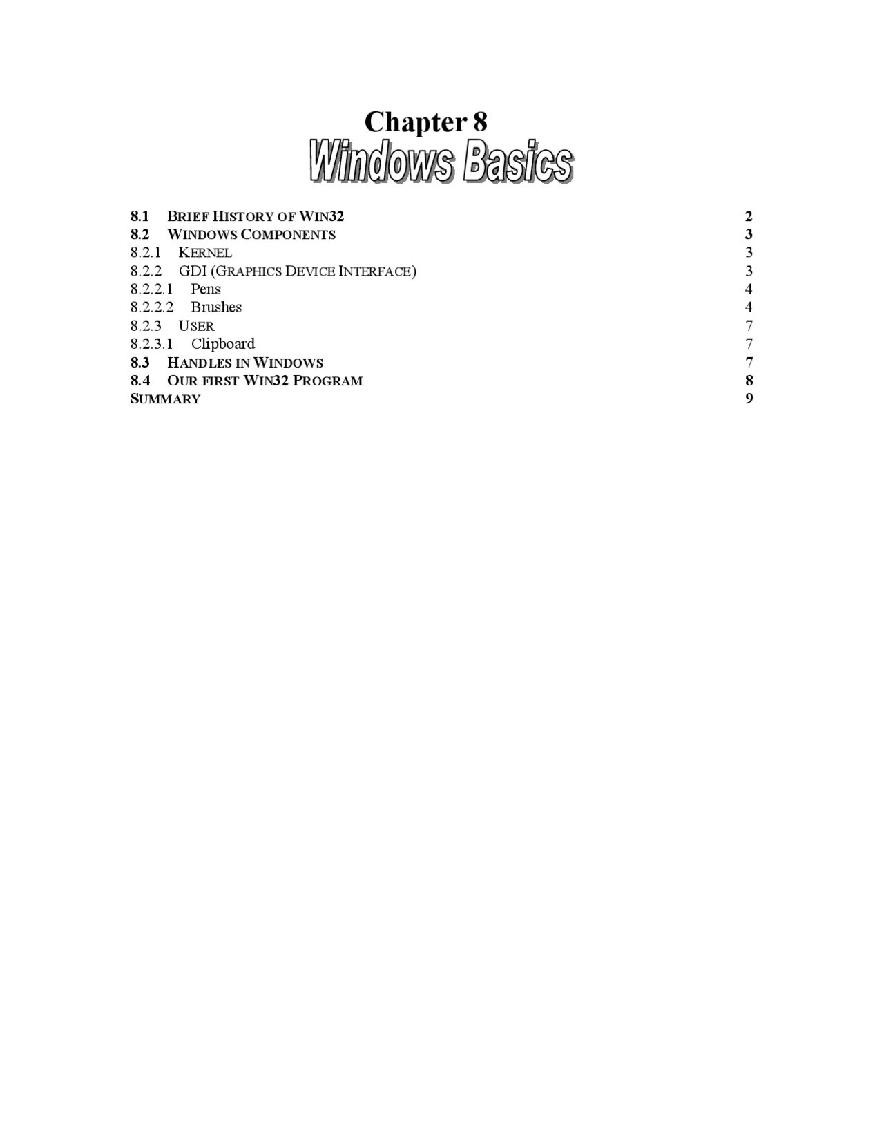 Windows Basics - Computer Programming - Lecture Notes | Study notes ...