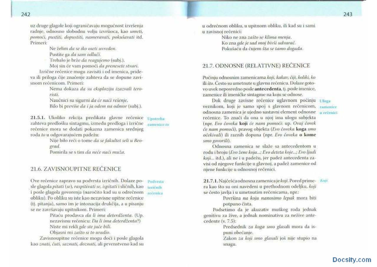 Gramatika srpskog jezika-Skripta-Srpski jezik i knjizevnost-Knjizevnost ...