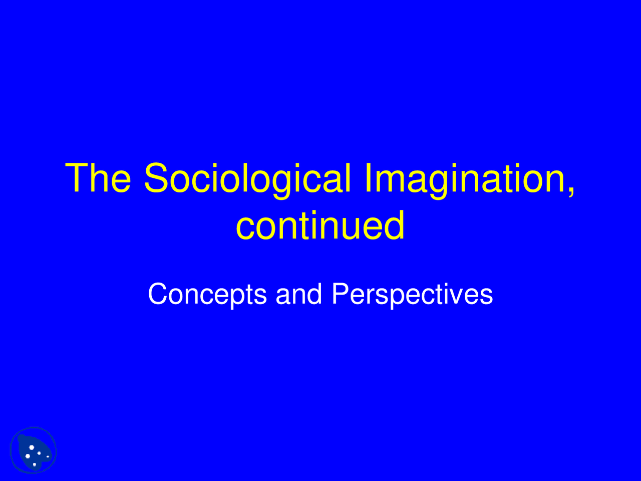 Social Imagination - Race and Ethnicity - Lecture Slides | Slides