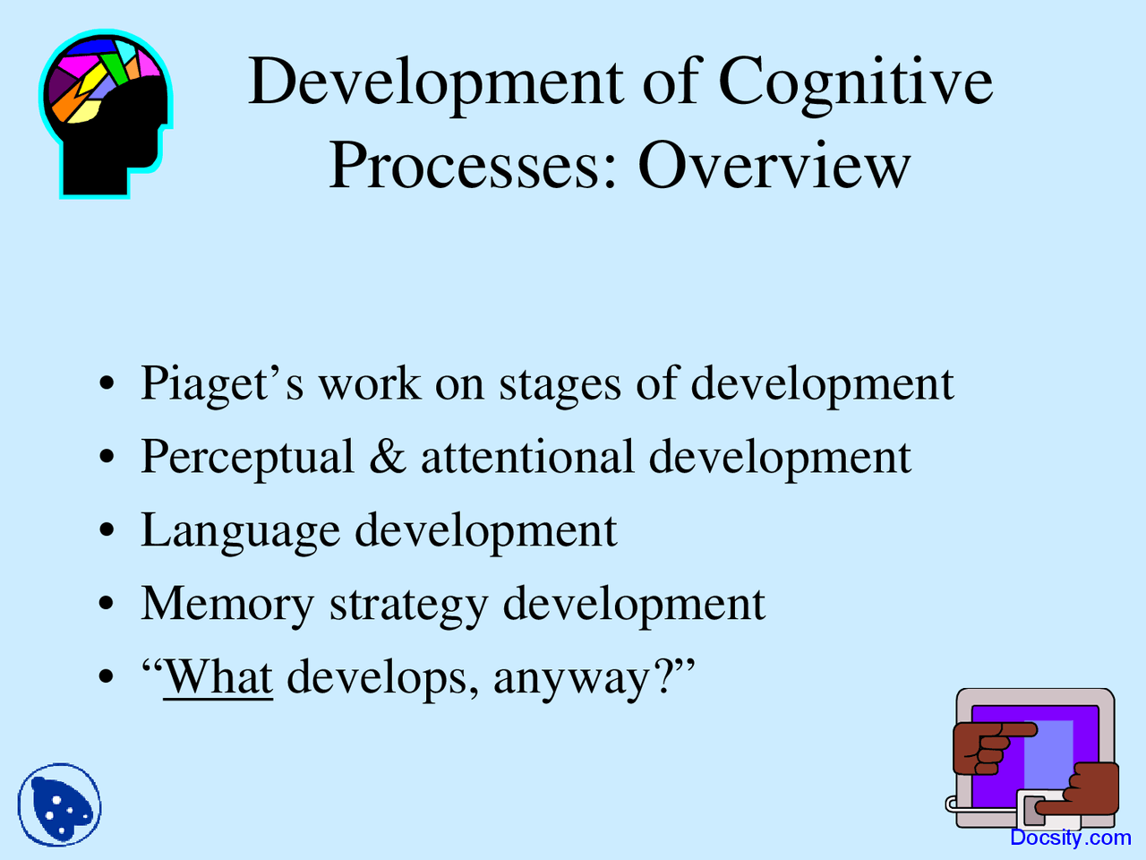 Development of Cognitive Processes - Human Cognitive Processes ...