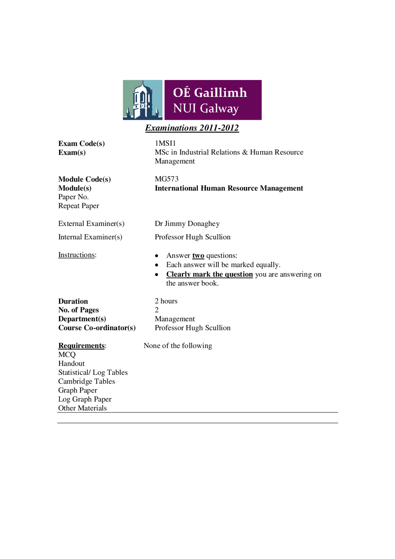 INTERNATIONAL HUMAN RESOURCE MANAGEMENT EXAM QUESTIONS AND ANSWERS PDF FREE DOWNLOAD visual data 5