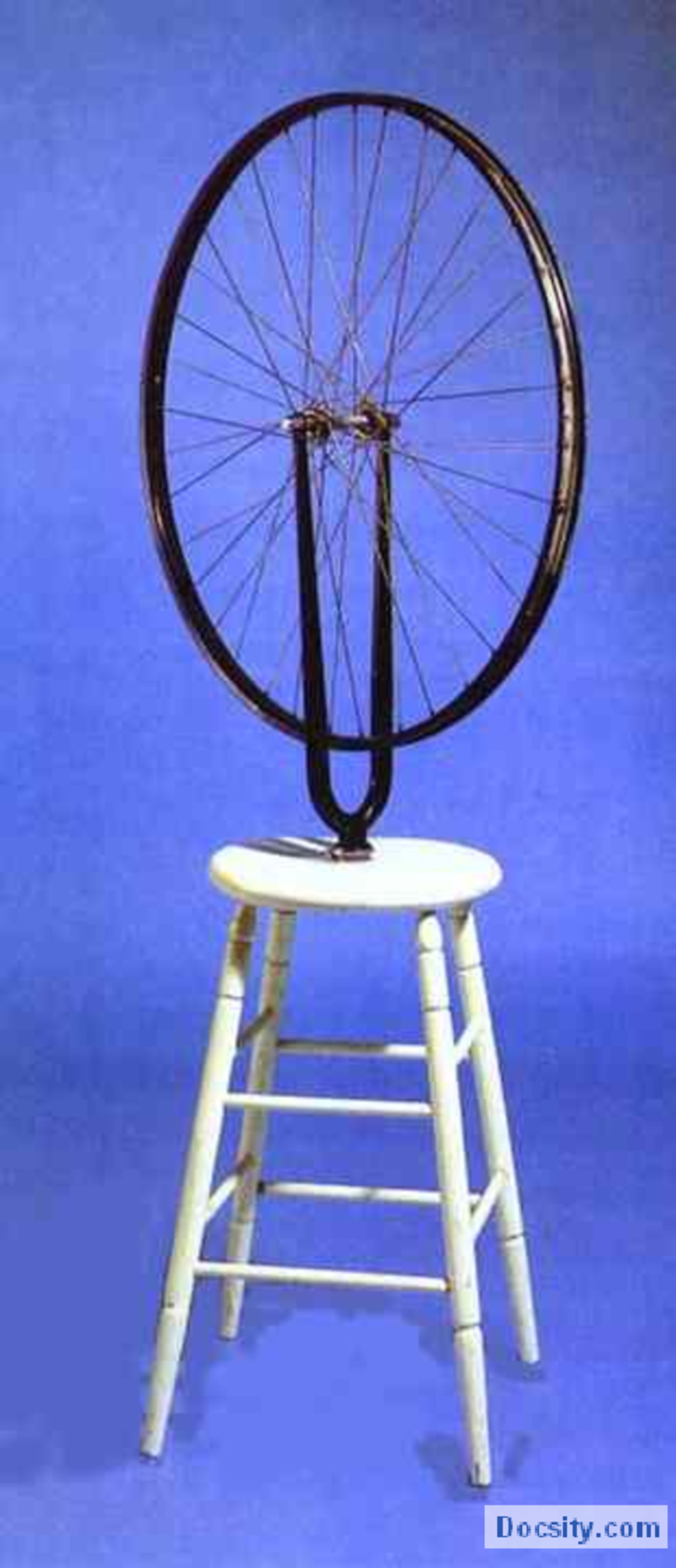 1913 Marcel Duchamp Bicycle WheelIstorija moderne umetnosti Šeme