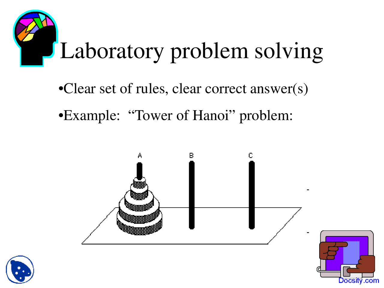Laboratory Problem Solving - Introduction to Cognitive Science ...