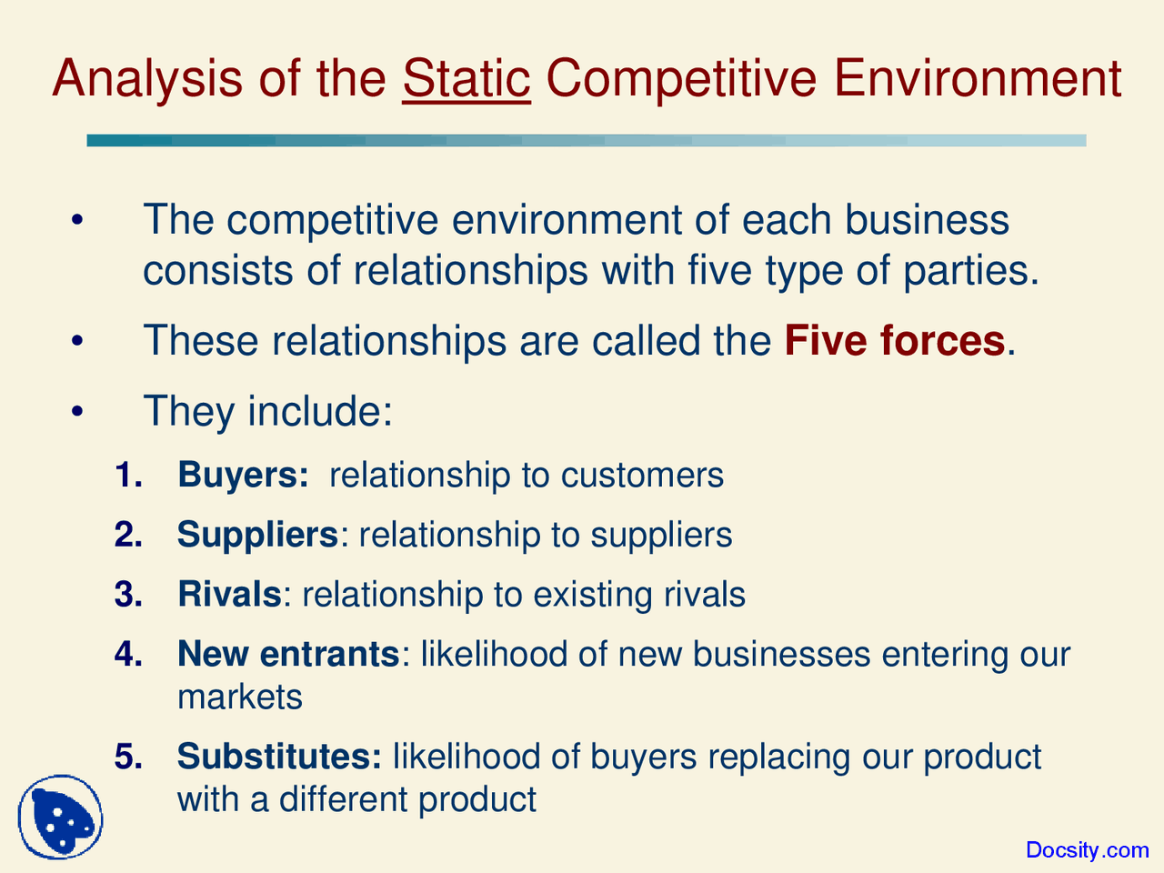Competition in Equilibrium - Competitive Strategy - Lecture Slides ...