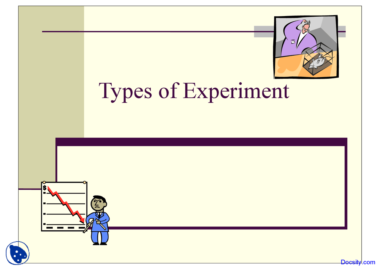What Are The Three Types Of Experiments at Jai Patrick blog