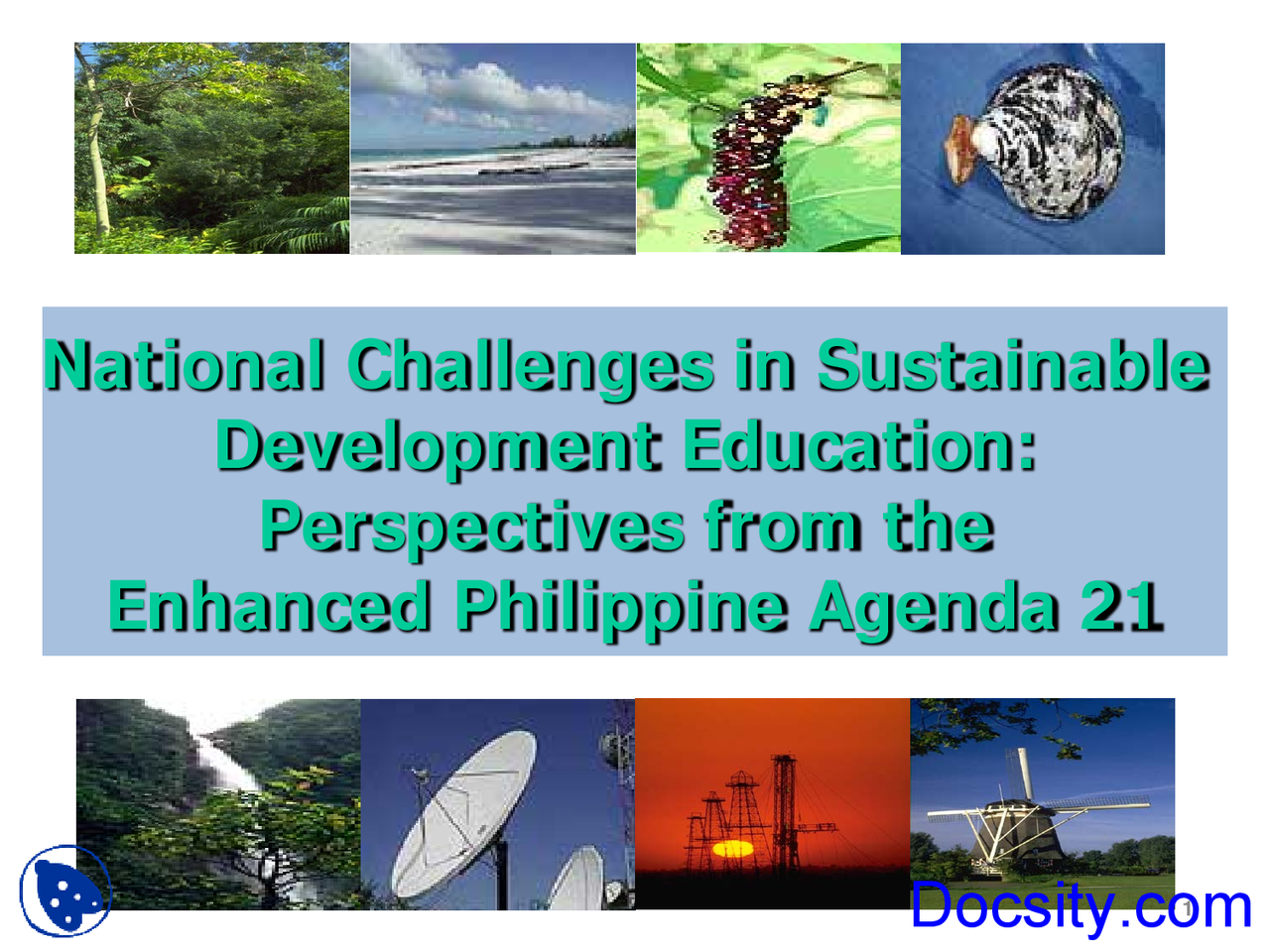 National Challenges in Sustainable Development Education - Law ...