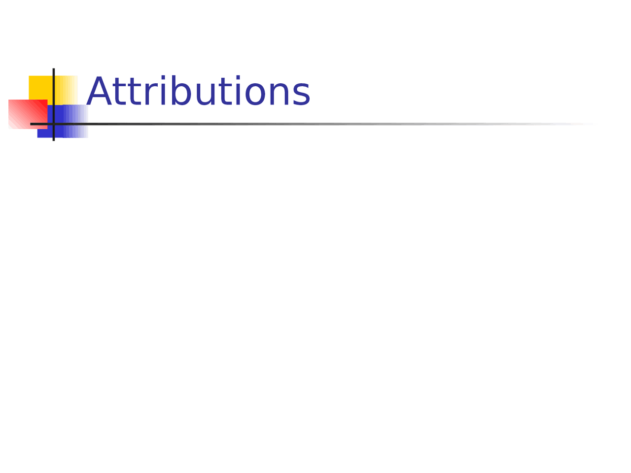 Attributions - Lecture Slides - Editing | Jour 379 - Docsity