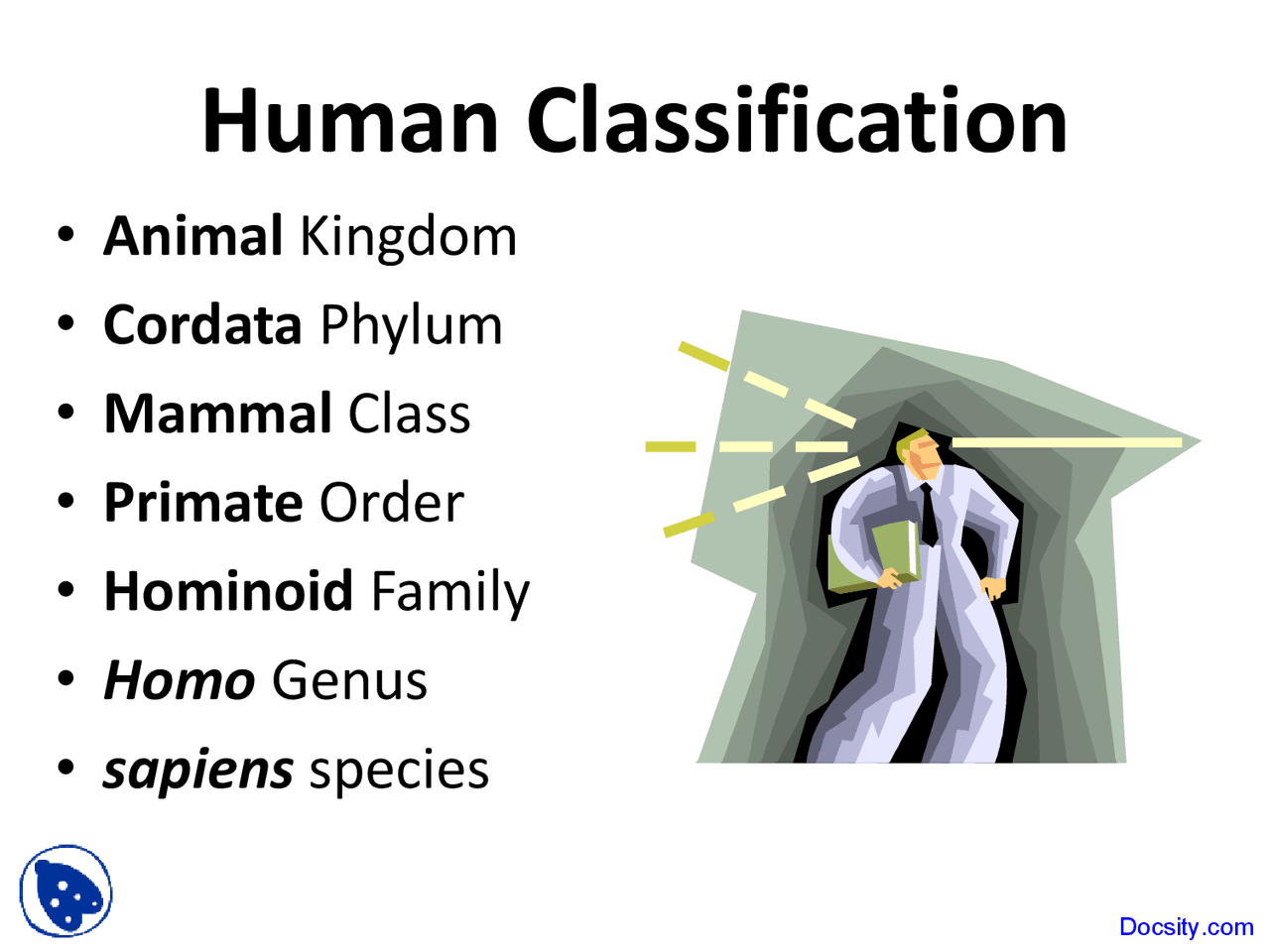 Human Classification - International Baccalaureate Biology - Lecture ...