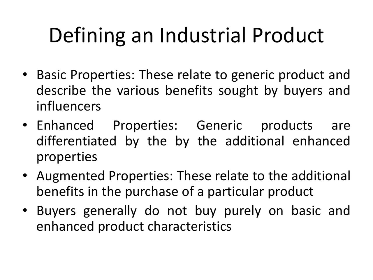 Defining Industrial Product Business to Business Marketing Lecture