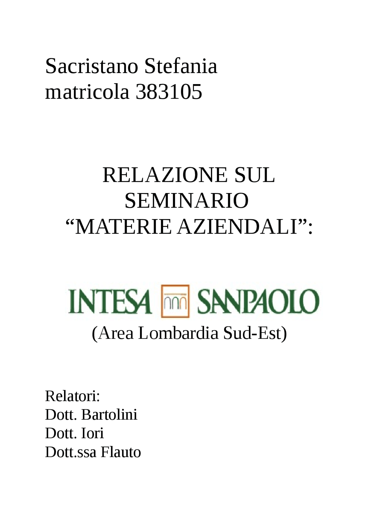 Come Recuperare Codice Titolare Intesa San Paolo