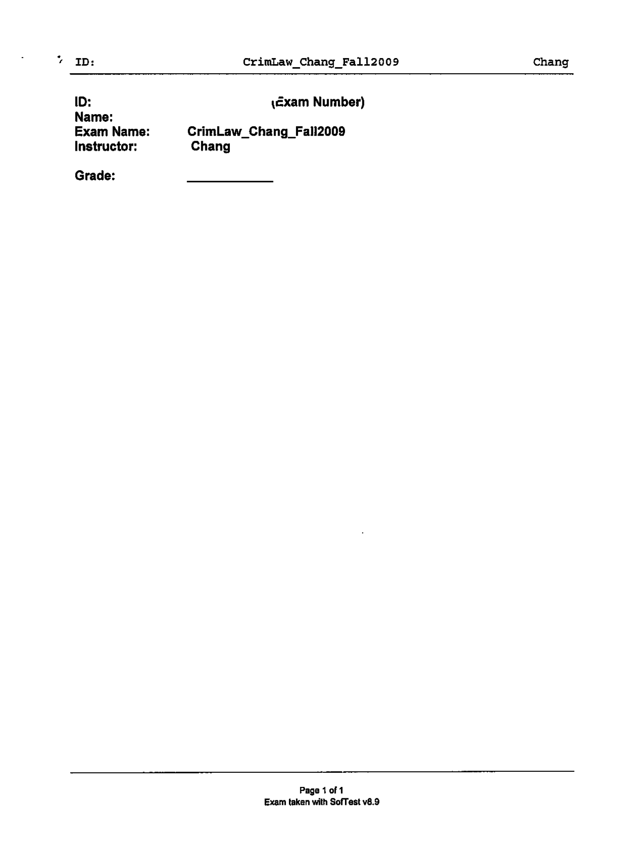 Violation of Statute Criminal Law Solved Past Paper Docsity