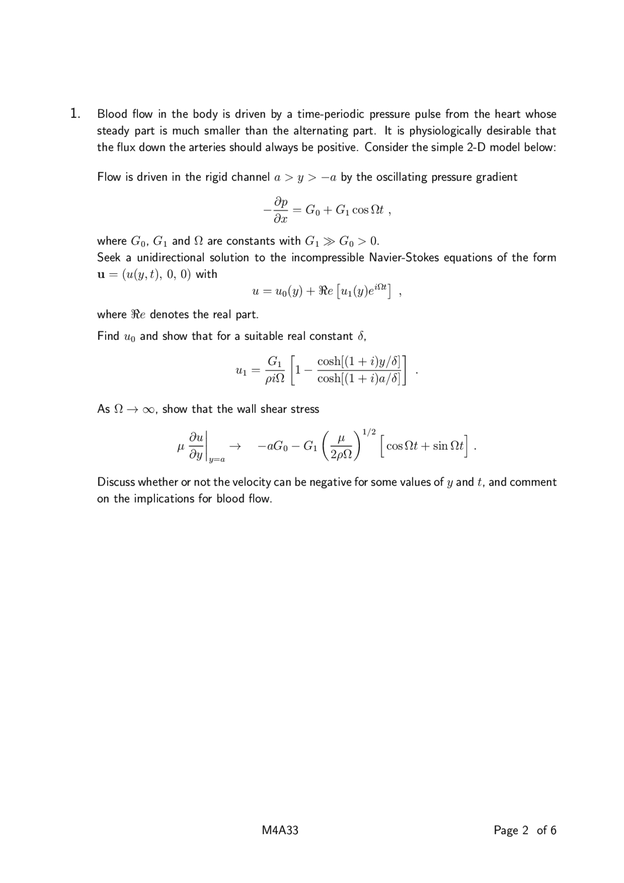 Positive - Mathematics - Exam - Docsity