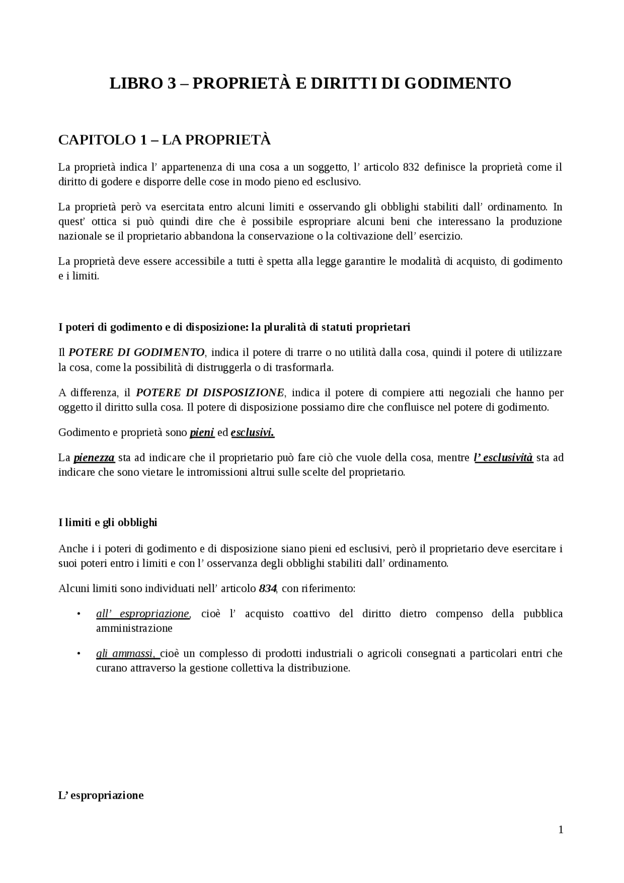 Diritti di proprietà Riassunto Diritto privato Sintesi del corso di Diritto Privato Docsity Diritti di proprietà Riassunto Diritto privato Sintesi del corso di Diritto Privato Docsity