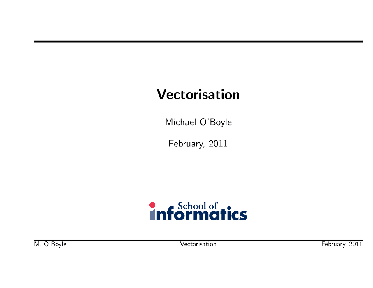 ppt - optimizing compiler. vectorization . powerpoint... Vectorisation - Compiler Optimisation - Lecture Slides | Slides ...