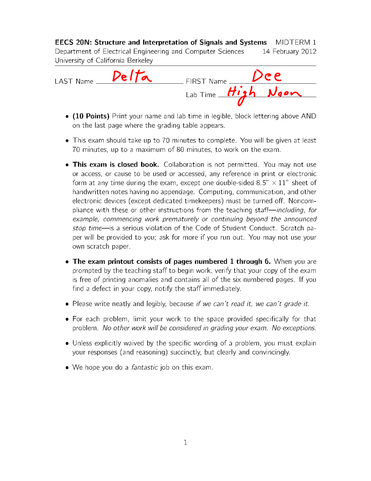 Moving Average Filter Signals And Systems Solved Exam Docsity