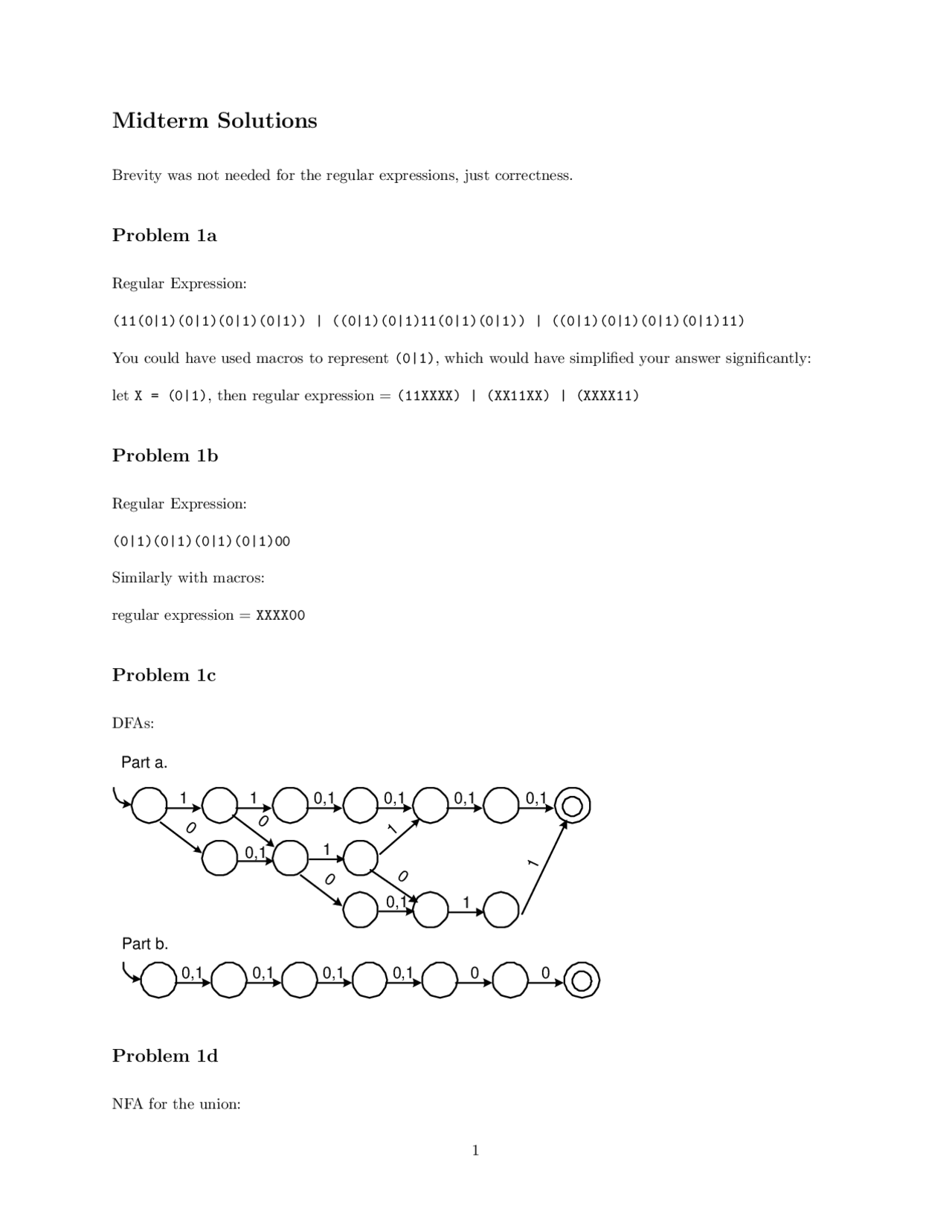 State Machine - Programming Languages and Compilers - Solved Exams ...