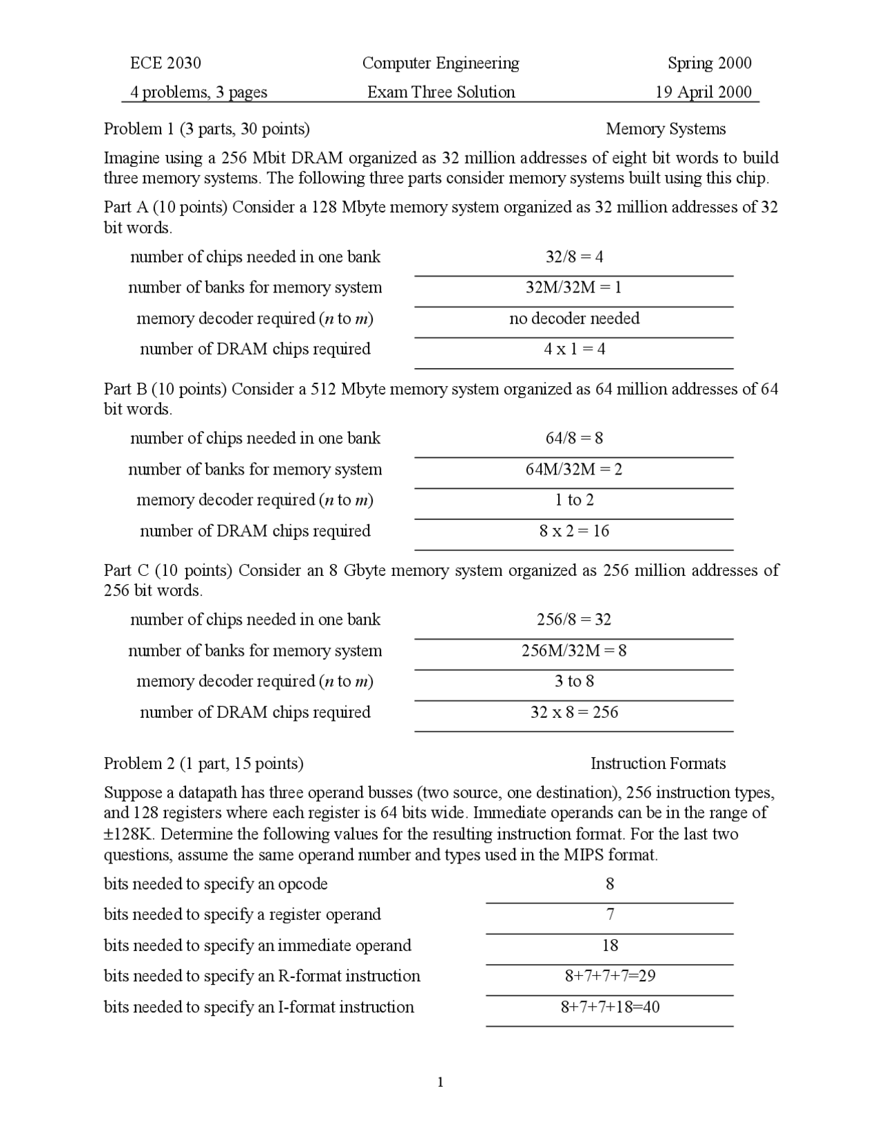Compute It Level 24 Answer Key Same Input - Computer Engineering - Solved Exam - Docsity