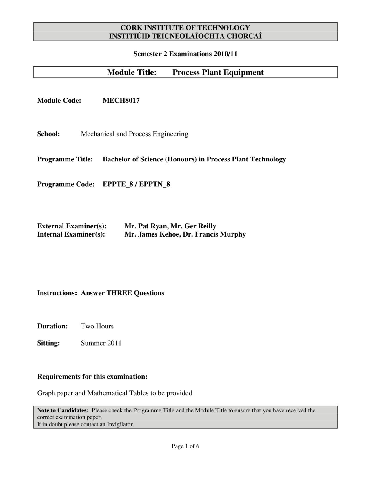 Number of Purges Process Plant Design Exam Docsity