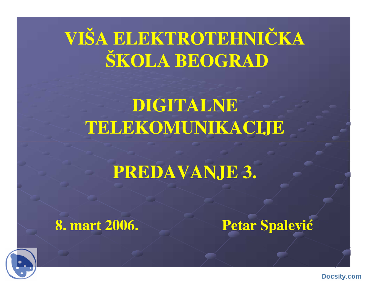Modulacije-Slajdovi-Digitalne telekomunikacije-Elektrotehnika i ...
