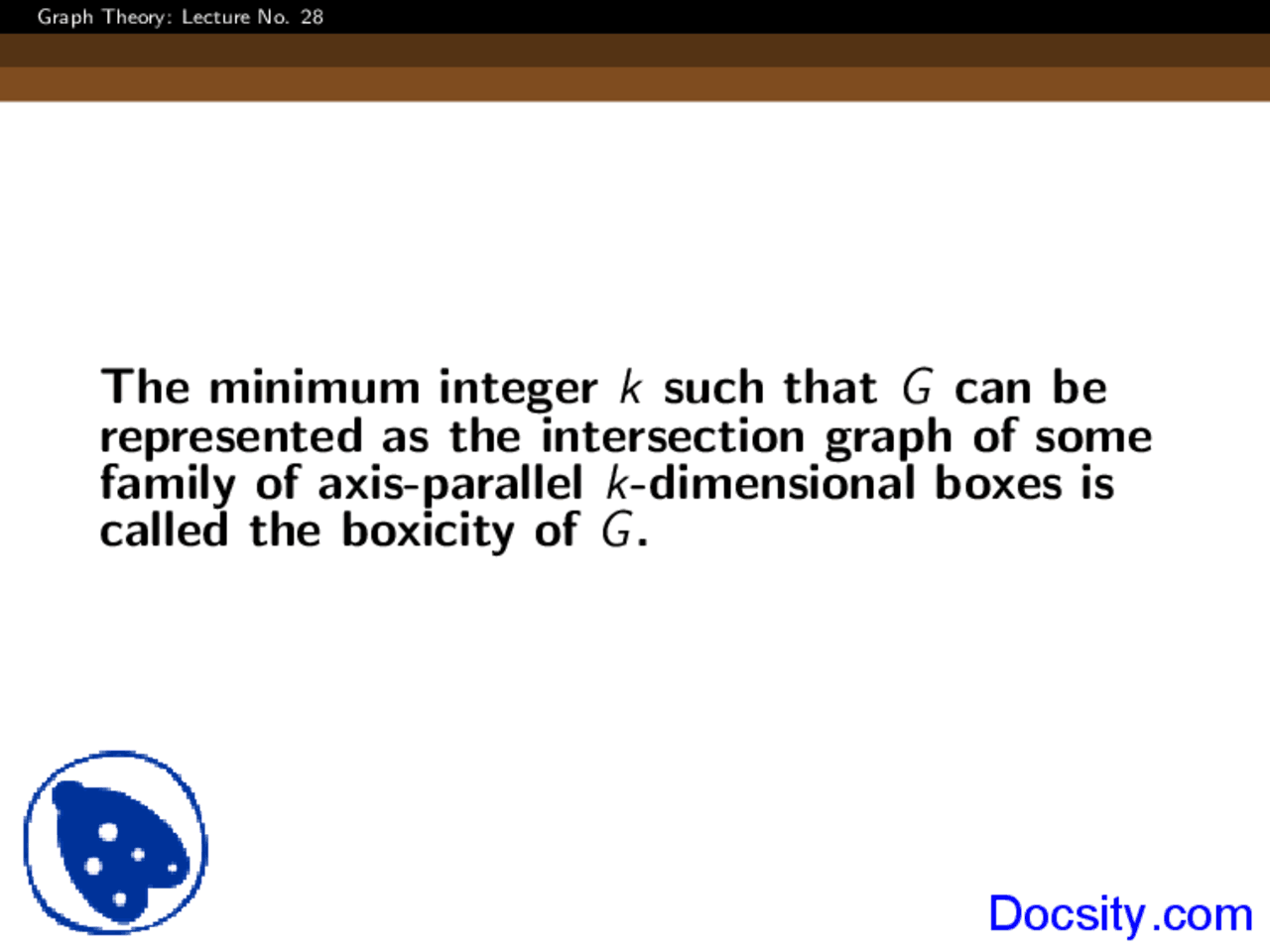Intersection Graph - Graph Theory - Lecture Slides | Slides Design and ...