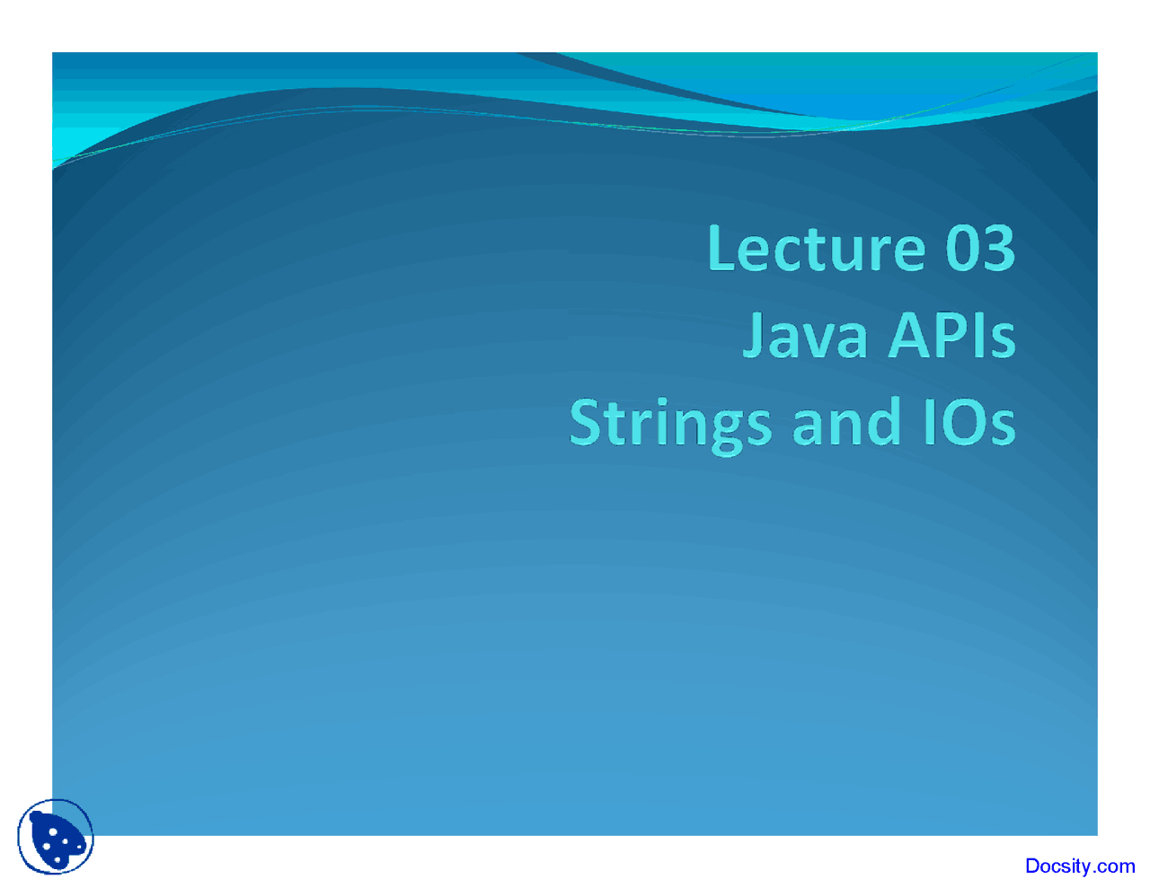 Java - Data Structures - Lecture Slides - Docsity