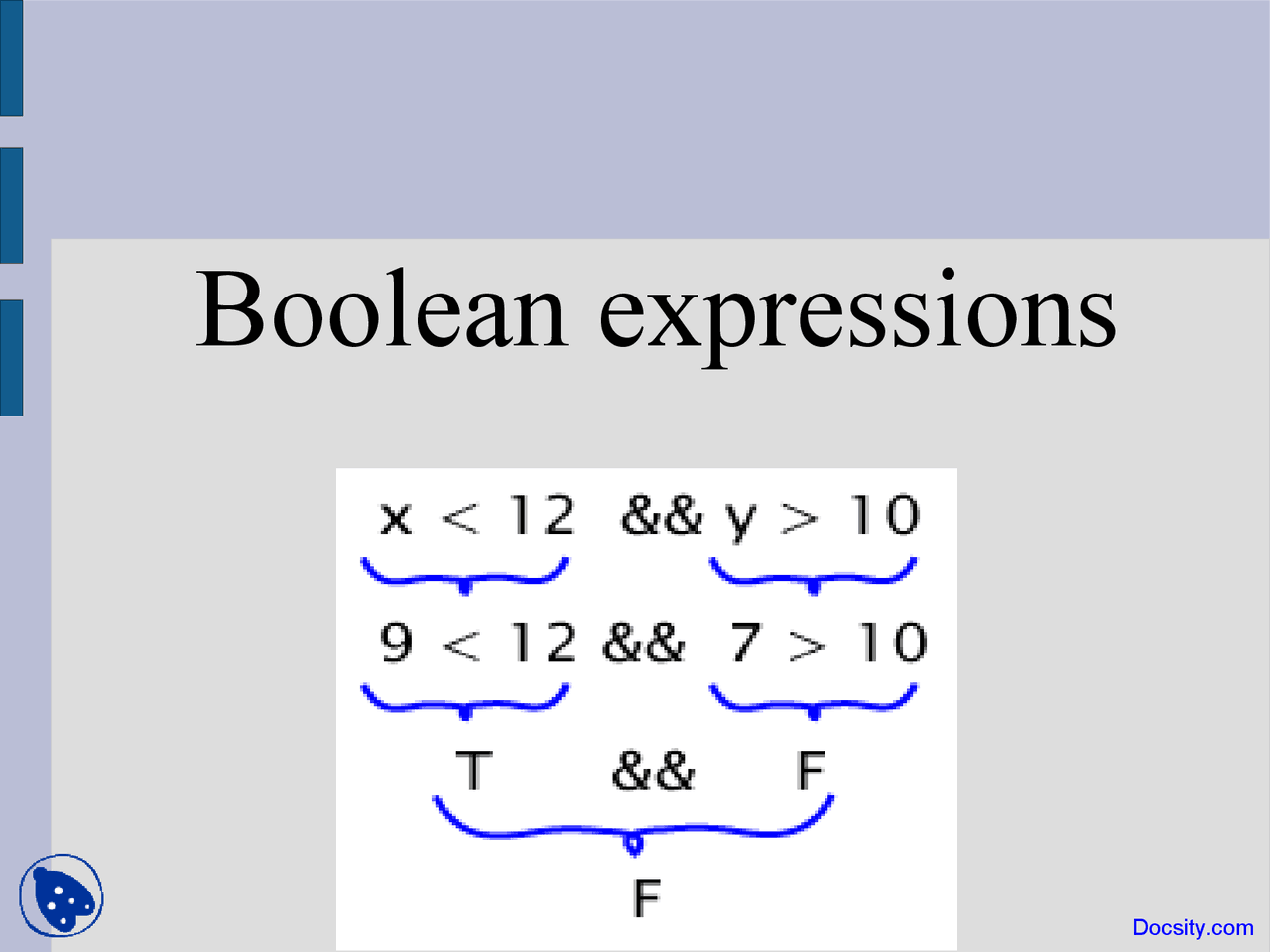 Boolean Expressions - Introduduction to Jave Programming - Lecture ...