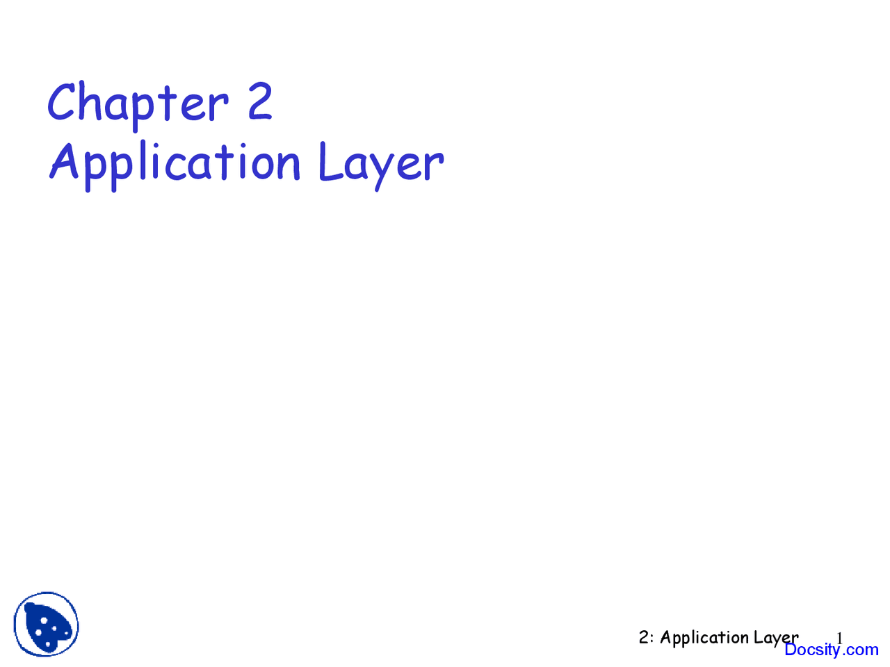 Application Layer Three - Computer Networks Fundamentals - Lecture ...