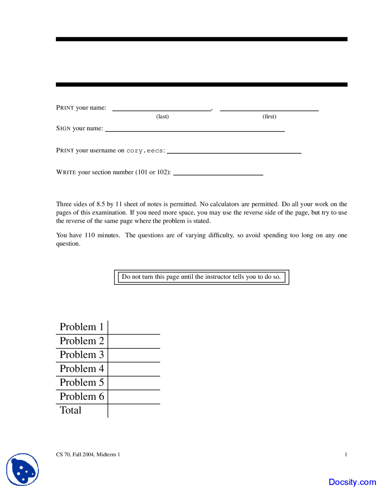 Implication - Discrete Mathematics and Probability Theory - Solved Exam ...