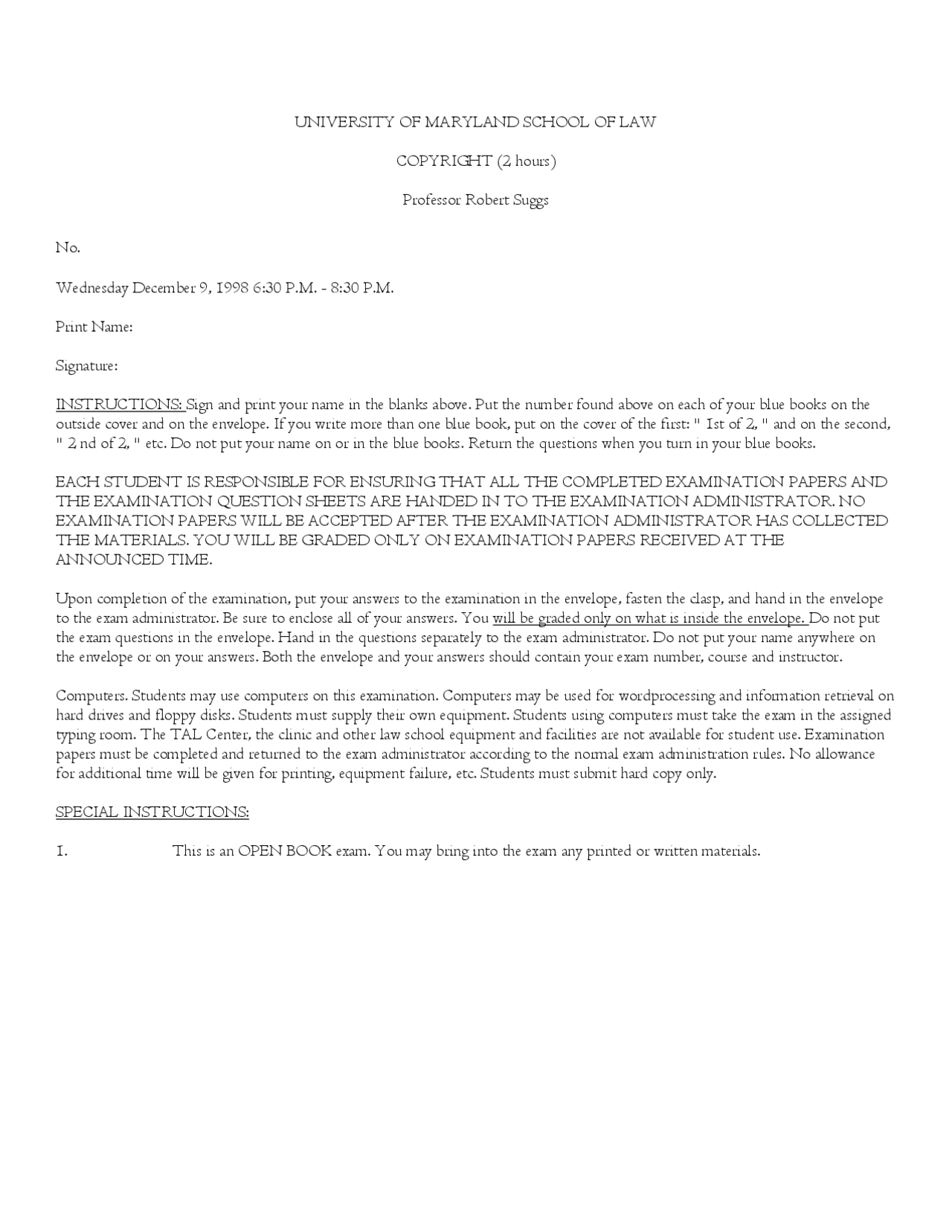Illegal Payoff Copyright Law Exam Docsity
