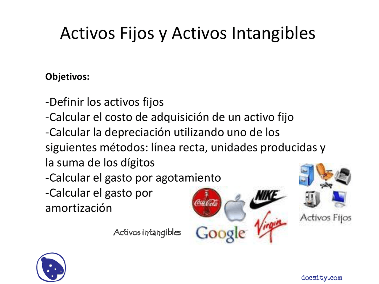 Activos fijos y activos Intangibles Apuntes Contabilidad gerencial Docsity Activos fijos y activos Intangibles Apuntes Contabilidad gerencial Docsity