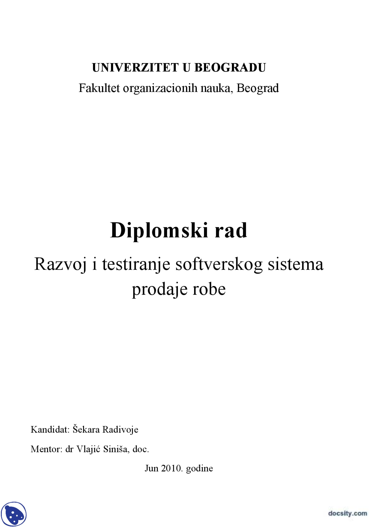 Razvoj-i-testiranje-softverskog-sistema-prodaje-robe-Zavrsni rad ...